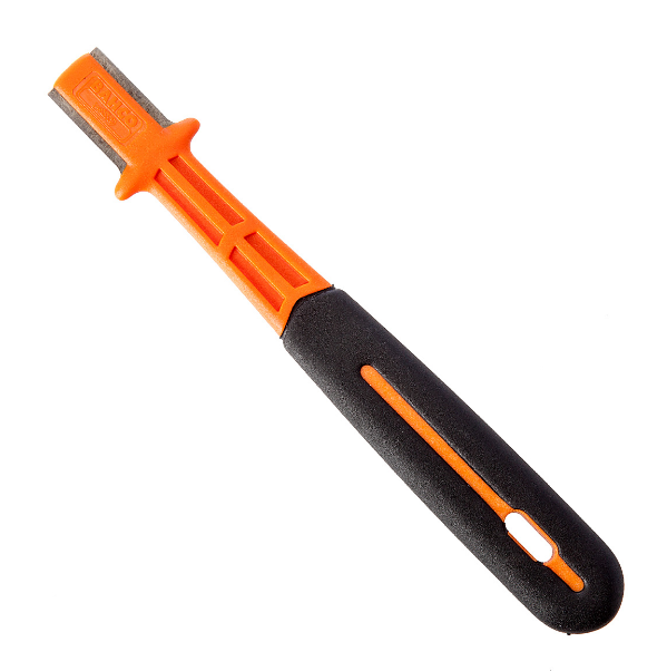 BAHCO - SHARPENER CARBIDE WITH RUBBER GRIP FOR SECATEURS/LOPPERS